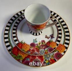 Lenox Melli Mello Eliza Stripe Dinner Plate Salad Plate & Mug 3-PCS Set