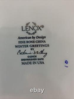 Lenox Winter Greetings 12-Piece Dinnerware Set