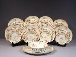 Limoges France Pink CHField Haviland GDA DINNER SET Plates Bowl Platter CHF774