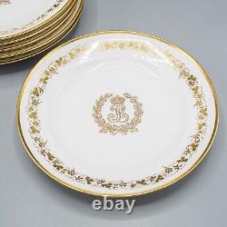 Louis Philippe Sevres Service Des Princes Dinner Plates 8 7/8-9 1/8 Set of 6