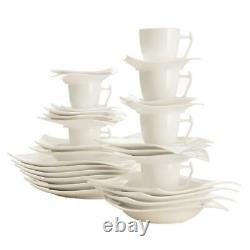 Maxwell & Williams Motion Coffee & Dinner Set, 30 Pieces, Porcelaine