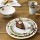 Mikasa Dinnerware Set Mystical Winter Christmas 16-piece Serves 4 Bone China