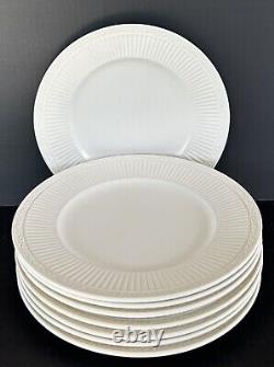 Mikasa Italian Countryside Dinner Plates 11 1/4 Ivory Stoneware DD900 Set of 8