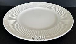 Mikasa Italian Countryside Dinner Plates 11 1/4 Ivory Stoneware DD900 Set of 8