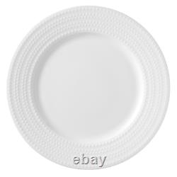 Mikasa Nellie 40-Piece White Dinnerware Set, Service for 8, Plates, Bowls, NEW