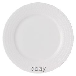 Mikasa Nellie 40-Piece White Dinnerware Set, Service for 8, Plates, Bowls, NEW