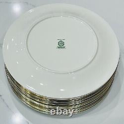 Minton Bone China Persian Rose Dinner Plate(s) 10 1/2 Set of 13 Multicolor