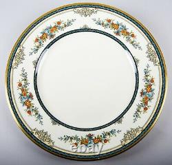 Minton Stanwood Gold Dinner Plates Set of 6 Vintage Fine Bone China England