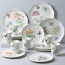 New Lenox 18 Pc Set For 6 Butterfly Meadow Dragonfly Dinner Salad Plates Mugs