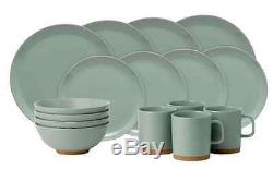 NEW ROYAL DOULTON BARBER AND OSGERBY OLIO DINNER SET 16pc PIECE DINNERWARE PLATE