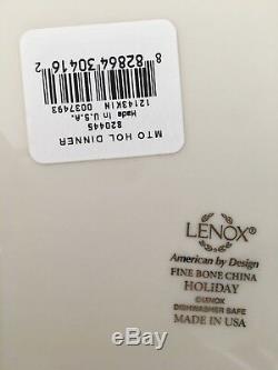 NEW Set of 54 LENOX Holiday China (Holly + Berry motif), $1,932.00