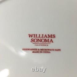 NEW Williams and Sonoma Set of 4 Nutcracker 11 Dinner Plates Twas the Night