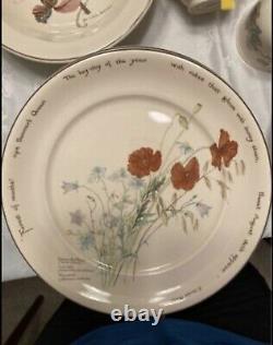NORITAKE COUNTRY DIARY OF AN EDWARDIAN LADY dinnerware set for 10
