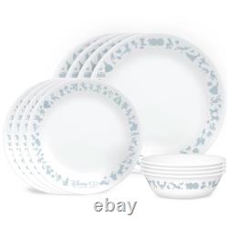 New Corelle Disney Commemorative Series Characters 12-piece Dinnerware Set