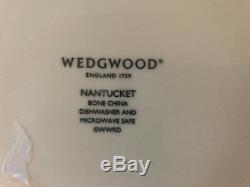 New Set 6 Wedgwood Nantucket Dinner Plates New