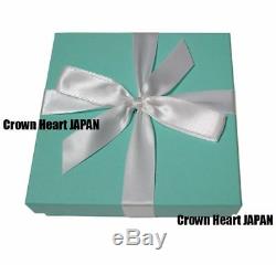 New TIFFANY & CO Blue Bow Ribbon 2 Dessert Plate Set in Gift Box fr JAPAN 14cm