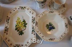 Nikko Classic Collection ORCHARD 40 pc. Dinnerware and 4 pc. Completer Set