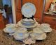 Noritake Bluedawn 622 20 Pieces, 4 Place Settings, Dinner Salad Bread C/s #1