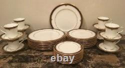 Noritake Gold And Sable 8 5 Piece Place Setting Mint #9758