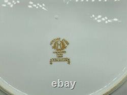Noritake Gold Queen 7293 China Round 10 Dinner Plate Cream Gold Encrusted