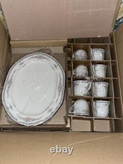 Noritake ROTHSCHILD Ivory China 50 pc Dish Dinner Serving Set NEW