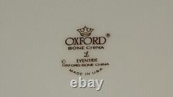 Oxford (Lenox) Eventide Bone China Dinner Plate, Set of 4, Excellent Condition