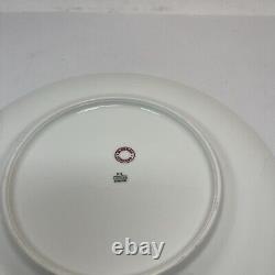 P L Limoges M. Redon Heavy Heavy Gold Encrusted Dinner Plates Set of 4 10.5