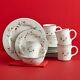 Pfaltzgraff Winterberry 16-pieces Christmas Dinnerware Set Service For 4 Holly
