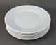 Pillivuyt France Porcelain Classic White Dinner Plates 12 1/4 Set Of 6