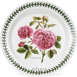 Portmeirion Botanic Roses Salad Plate, Assorted Motif, set of 4