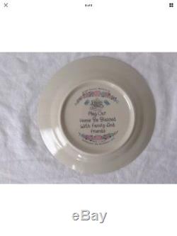 Precious Moments Dinner Plates The Enesco Collection Set Of 7 Vintage