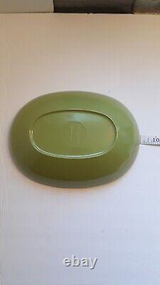 Prolon 7900 MCM Melamine Avacado Green & Aqua Blue 5 PC Set Service For 8 NOS