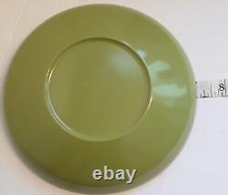 Prolon 7900 MCM Melamine Avacado Green & Aqua Blue 5 PC Set Service For 8 NOS