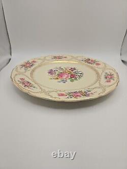 Queen's Bouquet by Rosenthal Set Of 8 Continental Ivory 10 5/8 Dinner Plates