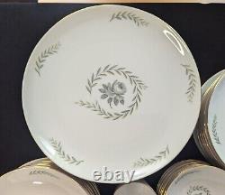 RARE 1950s Eschenbach Bavaria Germany 48pc 8 place Roselyn PERFECT