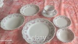 RARE Johann Haviland PETIT Point Collection Vintage Dinnerware Large 93 Pc