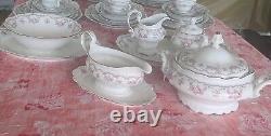 RARE Johann Haviland PETIT Point Collection Vintage Dinnerware Large 93 Pc