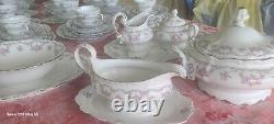 RARE Johann Haviland PETIT Point Collection Vintage Dinnerware Large 93 Pc