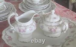 RARE Johann Haviland PETIT Point Collection Vintage Dinnerware Large 93 Pc