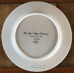 RARE Vintage Lenox Village Dinnerware Collection 11 Dinner Plate, Set/11, 1995