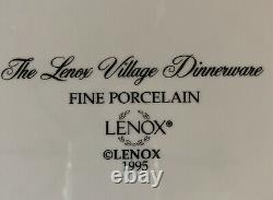 RARE Vintage Lenox Village Dinnerware Collection 11 Dinner Plate, Set/11, 1995