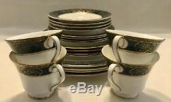 ROYAL DOULTON CARLYLE Set Of 20 SERVICE FOR 4 Dinner Plates Salad Bread Cup MINT