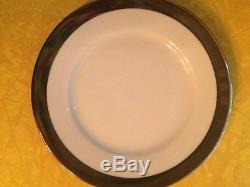 Ralph Lauren ACADEMY PLATINUM Dinner, Salad & Bread/Butter Plates Set of 7 ea