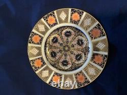 Rare 11 Royal Crown Derby Old Imari 10 3/8 Dinner Plate Set Sold Individually