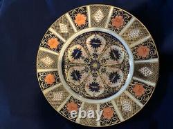 Rare 11 Royal Crown Derby Old Imari 10 3/8 Dinner Plate Set Sold Individually