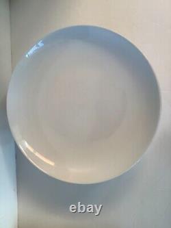 Rare Set of 5 Pottery Barn Great White Coupe Replacement Dinner Plates No Chips