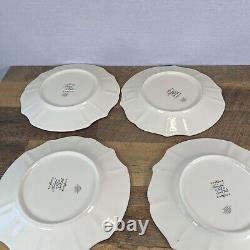 Rare Sur La Table Mara Dinner Plates Handcrafted in Italy Set Of 4