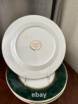 Retroneu Imperial Collection Malachite 240 Dinner Plate Set Of 4