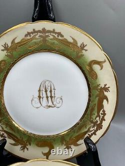 Richard Wehsener Dresden Germany Set 10 Dinner Plates