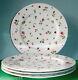 Royal Albert Country Rose Buds Dinner Plate Set Of 4 New In Box
